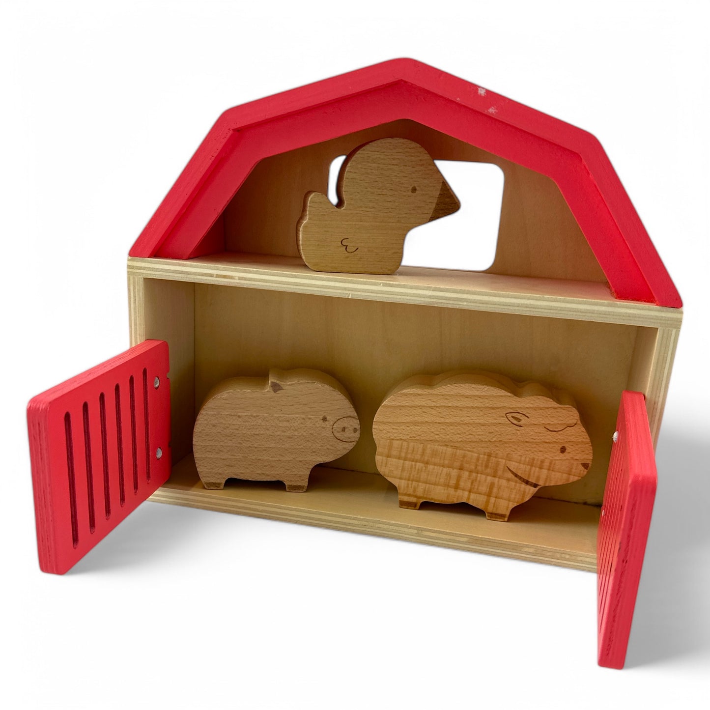 Wooden Barn Playset