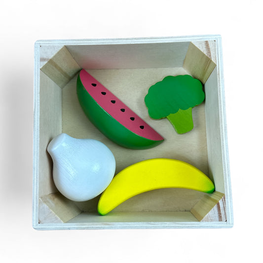 Wooden Food Groups Play Set