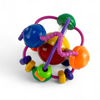 Primary Colors Activity Ball: Colorful, Rattling, Easy Grip