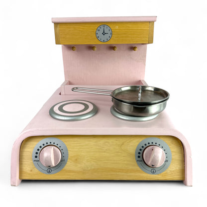 Pink Folding Kitchen Playset