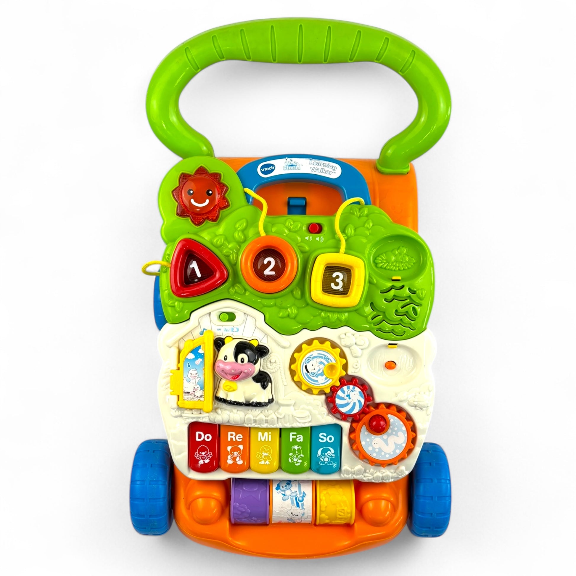 Sit-To-Stand Learning Walker, Orange
