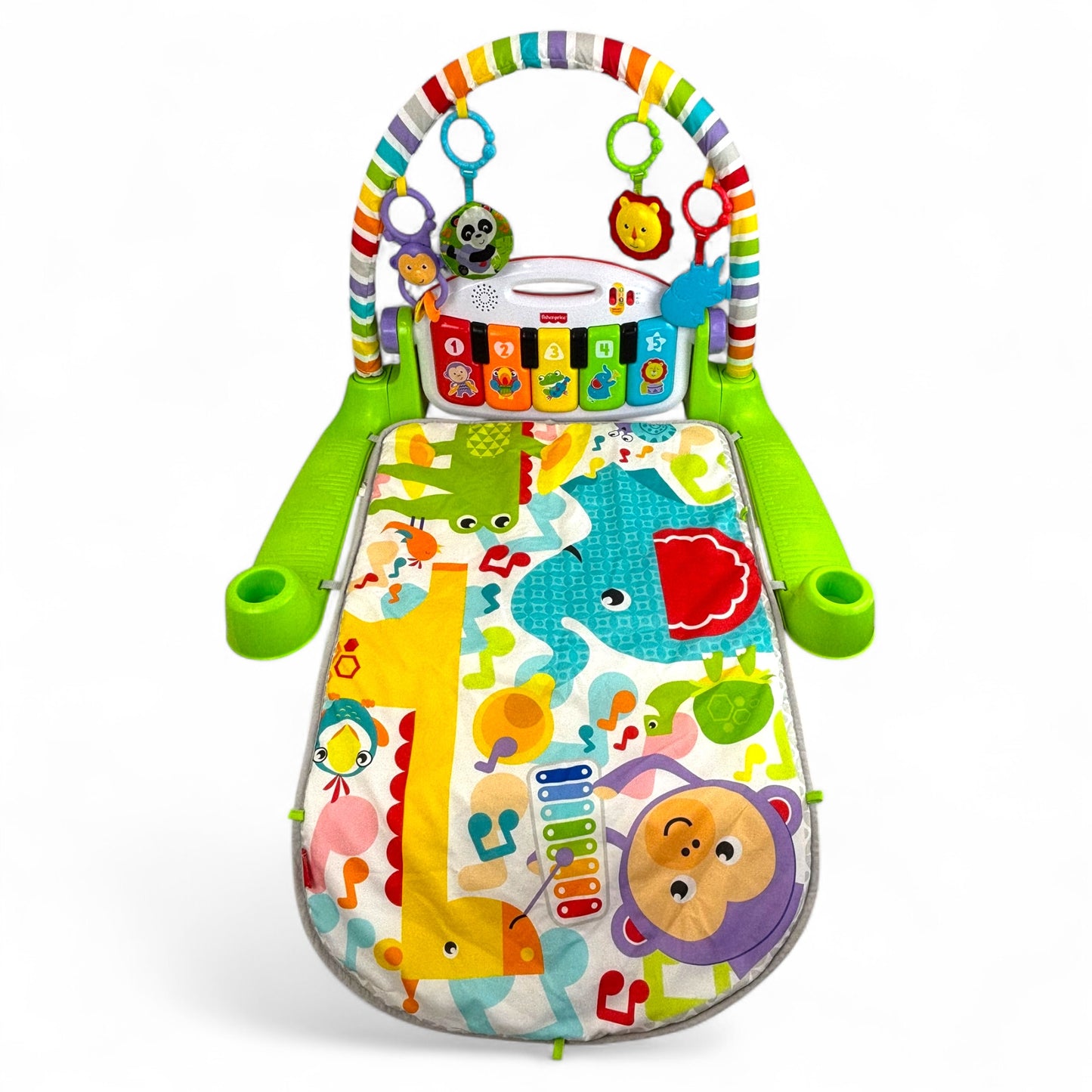 Baby Musical Toy Kick & Play Piano Gym Playmat with Smart Stages Learning, Lights and Sensory Toys