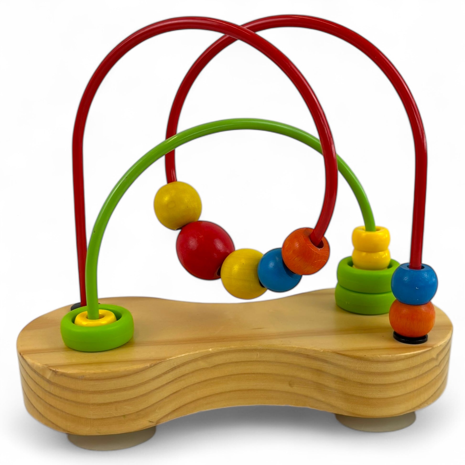 Double Bubble Wooden Bead Maze