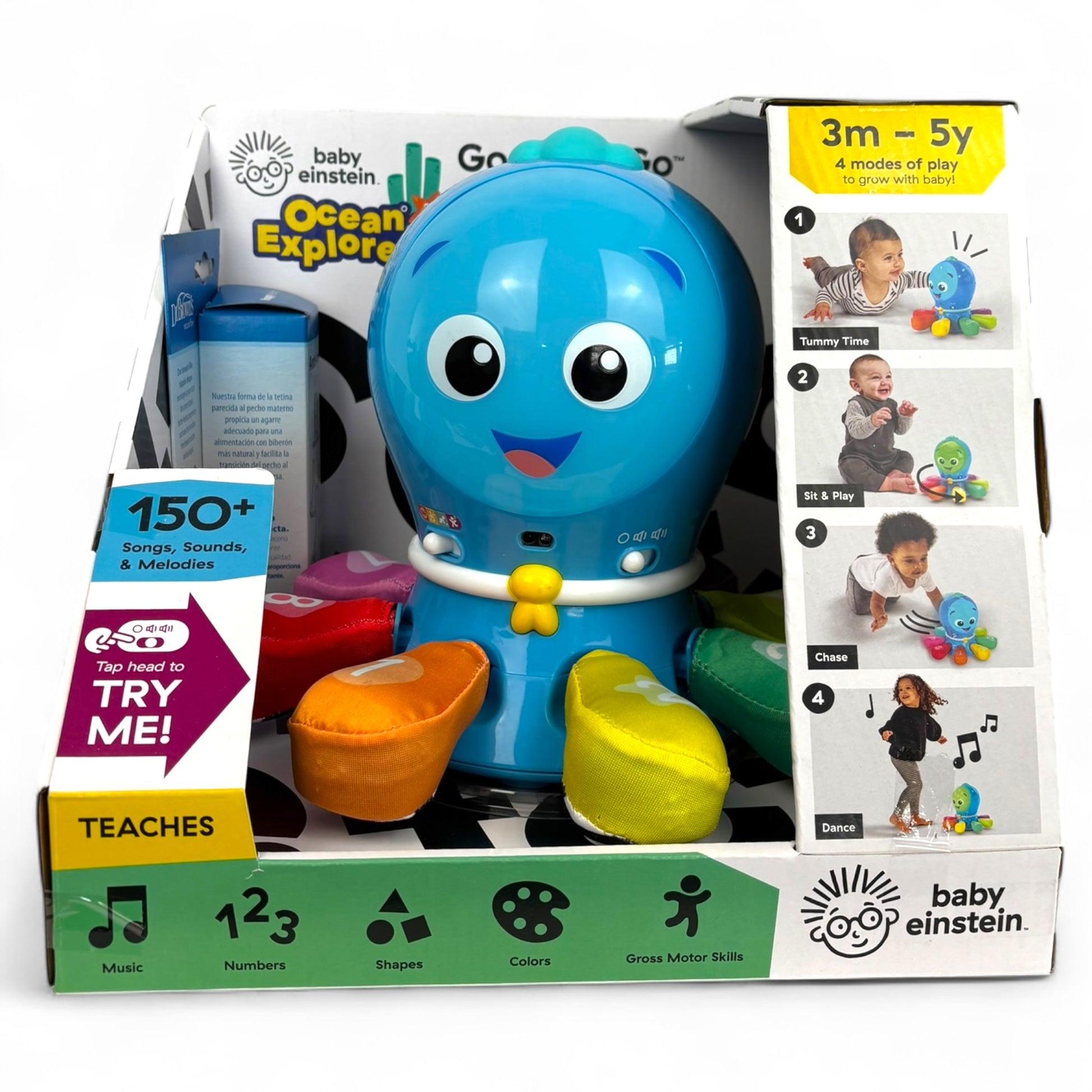 Ocean Explorers Go Opus Go 4-in-1 Crawl & Chase Activity Learning Toy