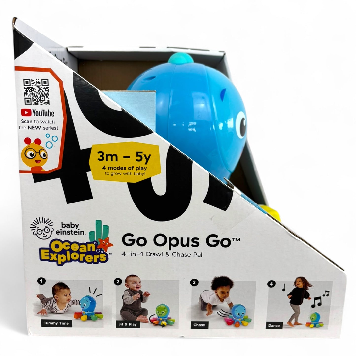 Ocean Explorers Go Opus Go 4-in-1 Crawl & Chase Activity Learning Toy