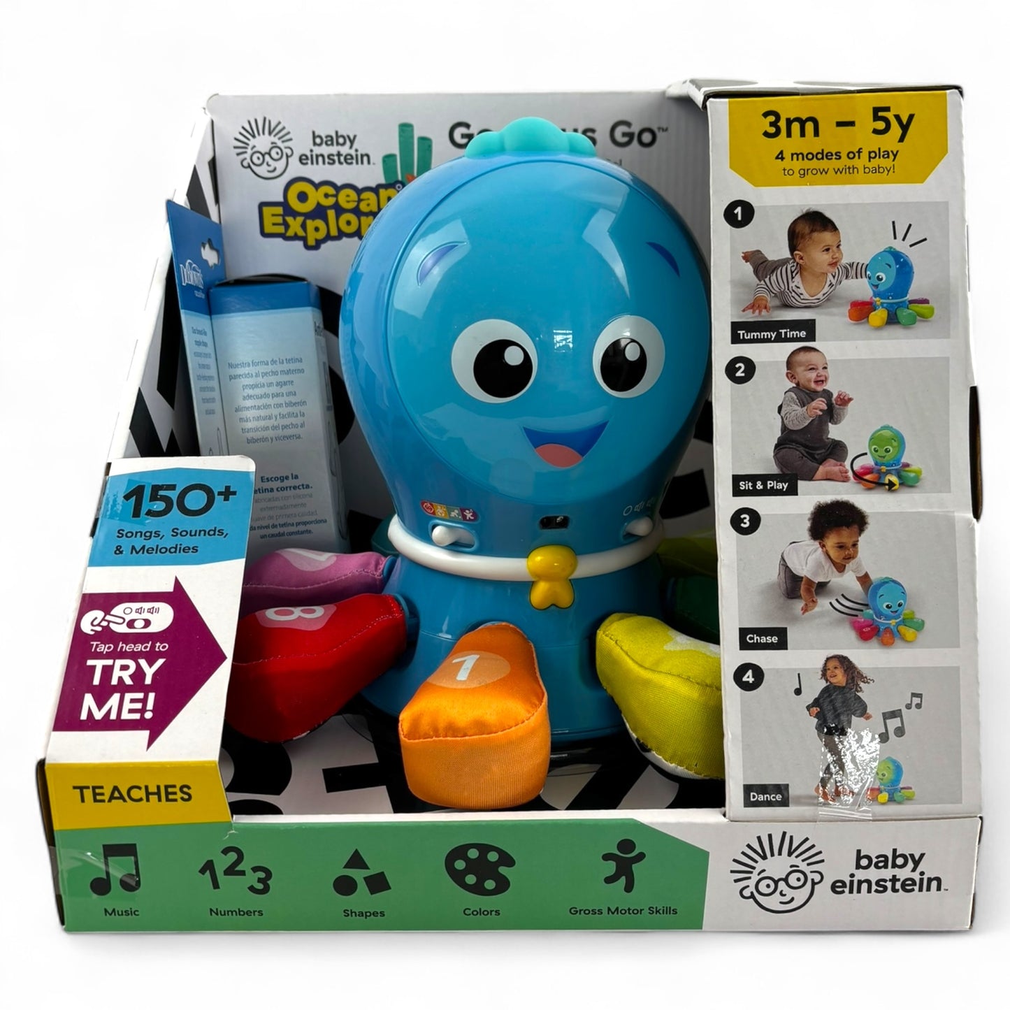 Ocean Explorers Go Opus Go 4-in-1 Crawl & Chase Activity Learning Toy