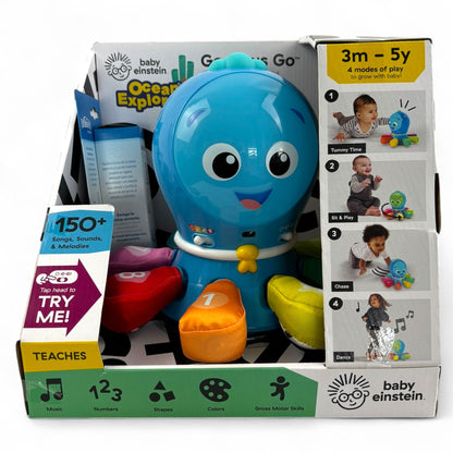 Ocean Explorers Go Opus Go 4-in-1 Crawl & Chase Activity Learning Toy