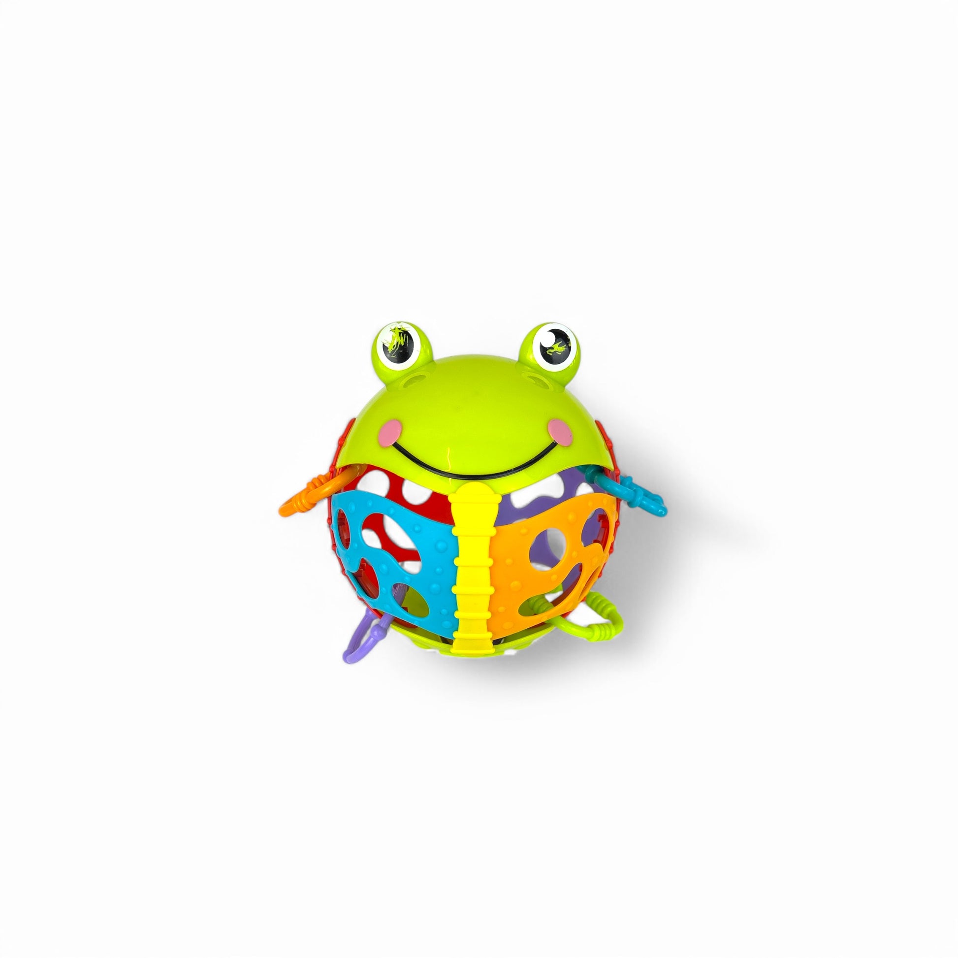 Oball Musical Toy, Jingle & Shake Pal, BPA-Free Easy-Grasp Baby Rattle Toy
