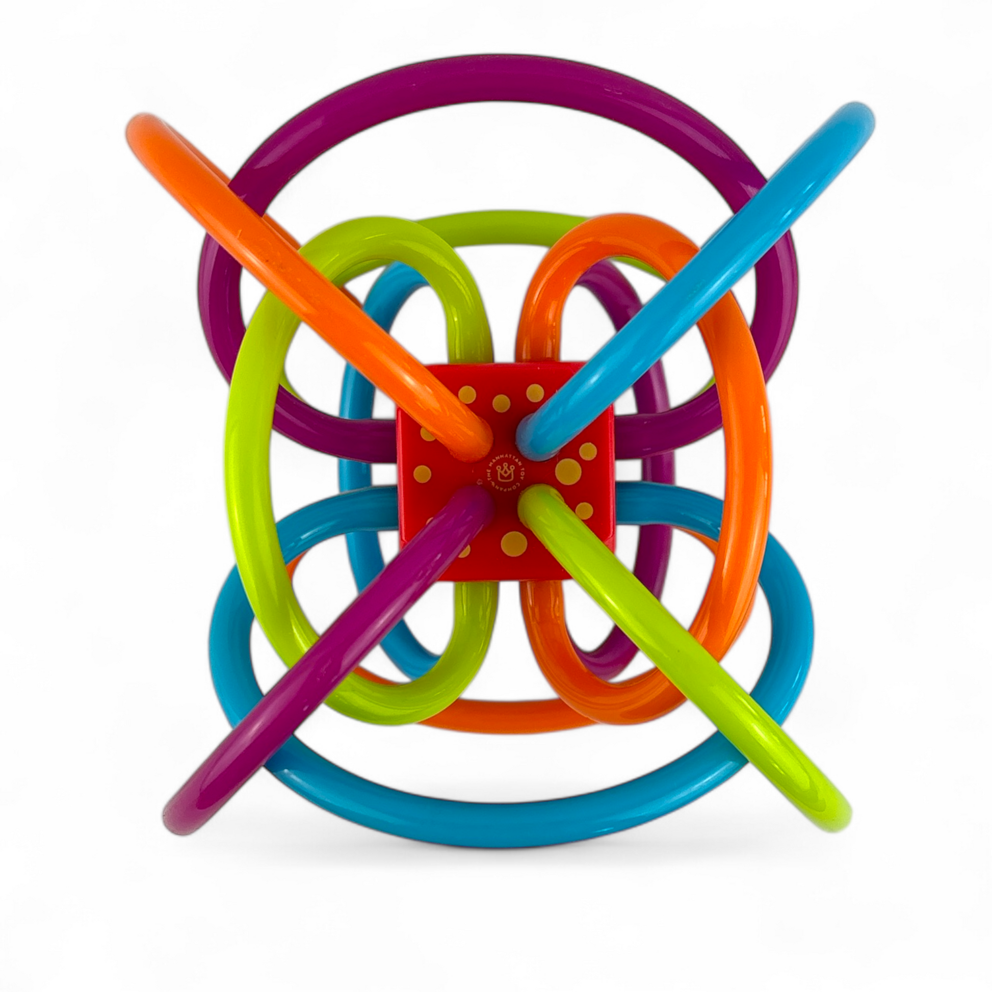 Winkel Rattle & Sensory Teether Toy
