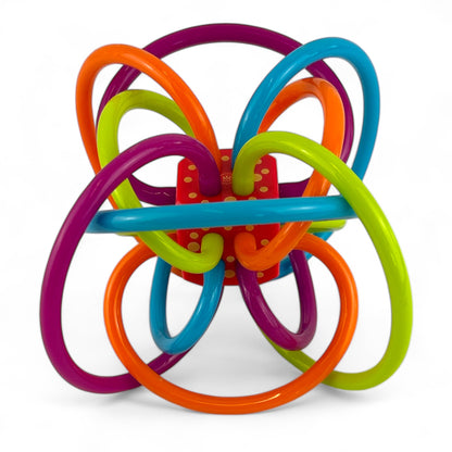 Winkel Rattle & Sensory Teether Toy