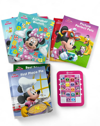 Minnie Mouse Electronic Me Reader Story Reader and 8-book Set