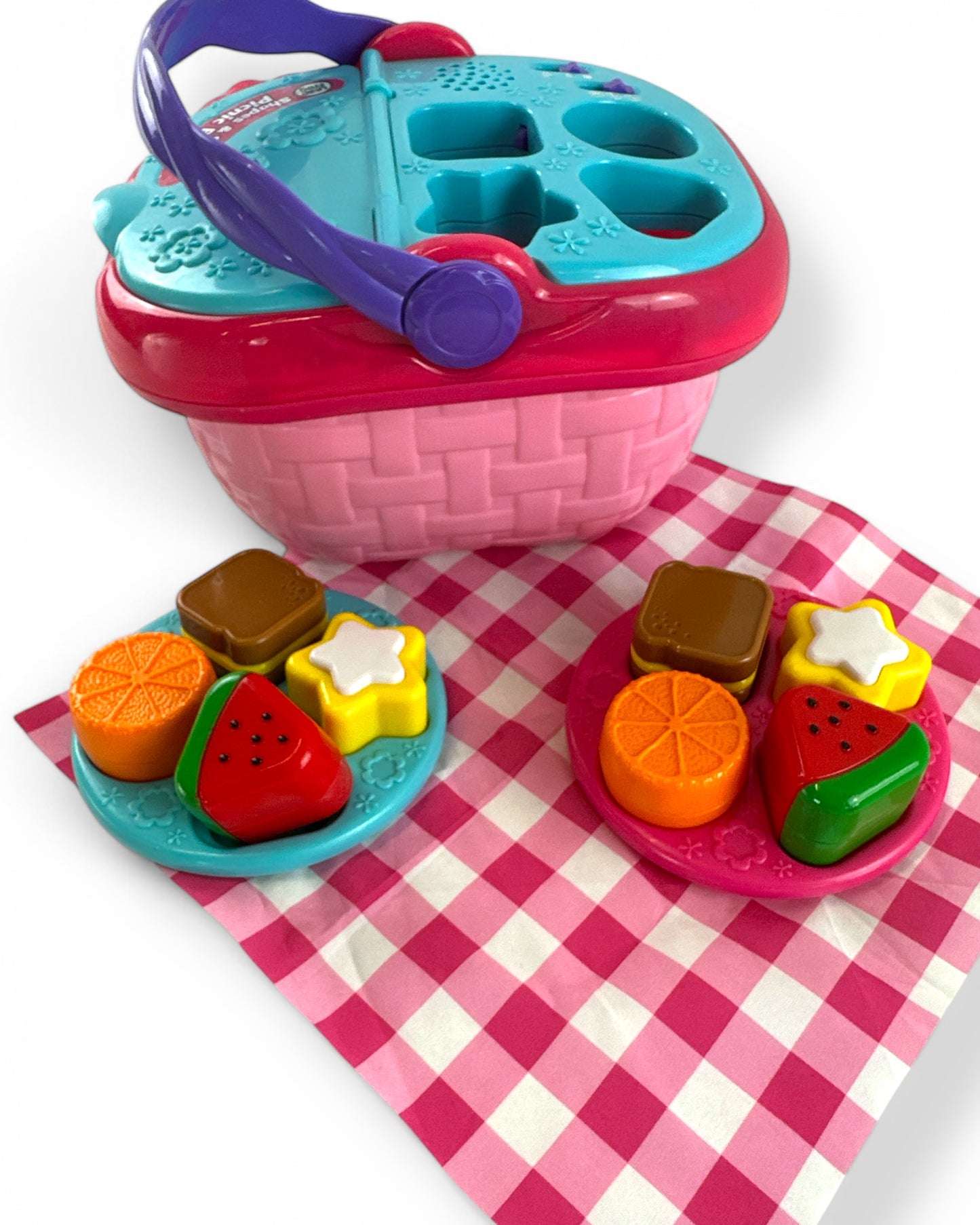 Shapes and Sharing Picnic Basket