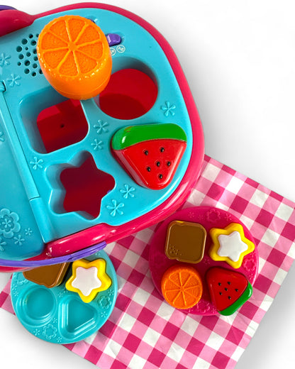 Shapes and Sharing Picnic Basket