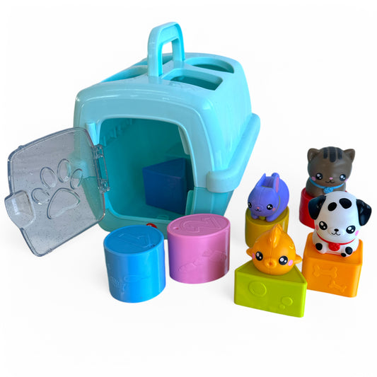 Busy Blocks Pet Carrier