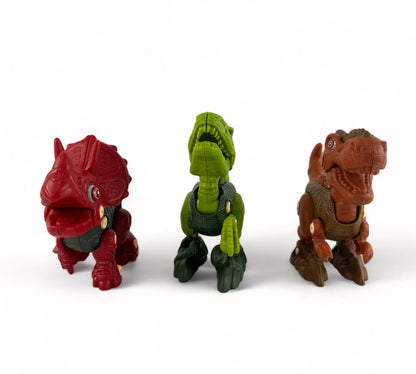 Take Apart Dinosaur Construction Toys 3 Pack