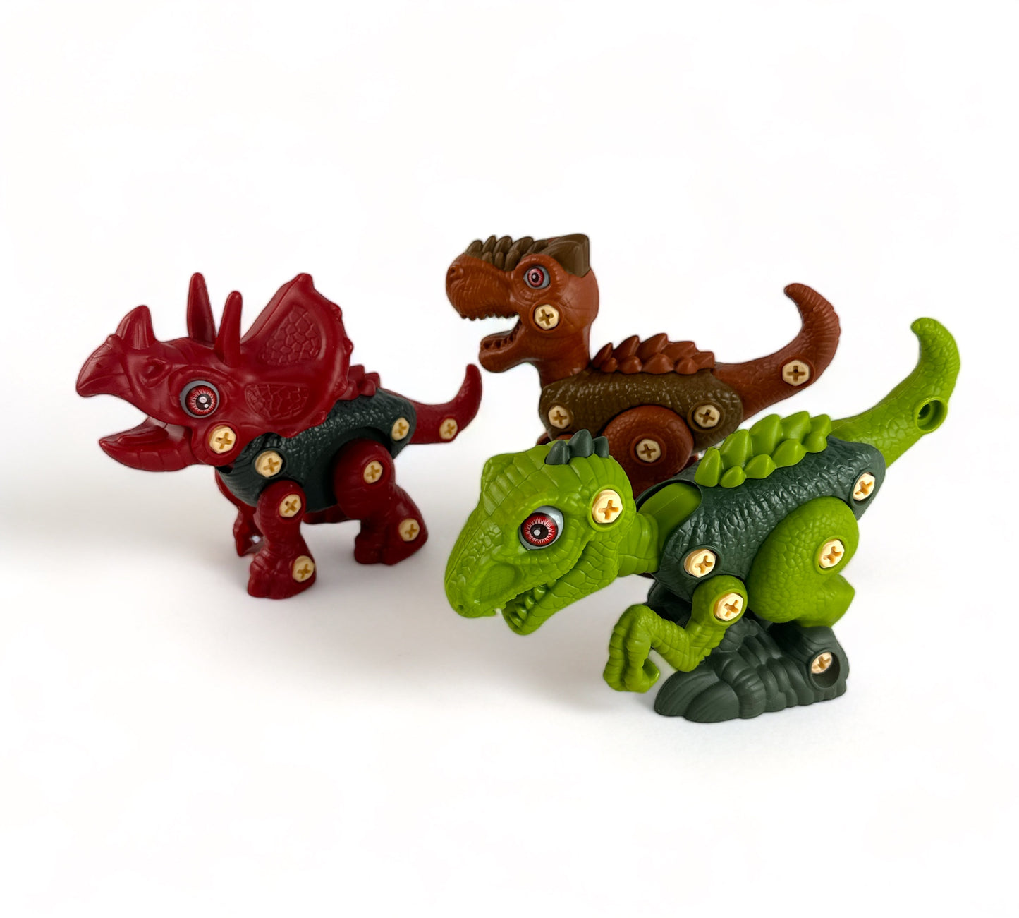 Take Apart Dinosaur Construction Toys 3 Pack