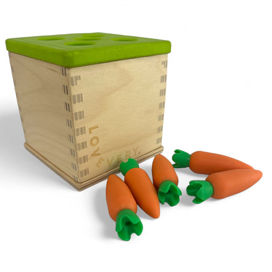 Carrots Peg and Hole Motor Skills Builder