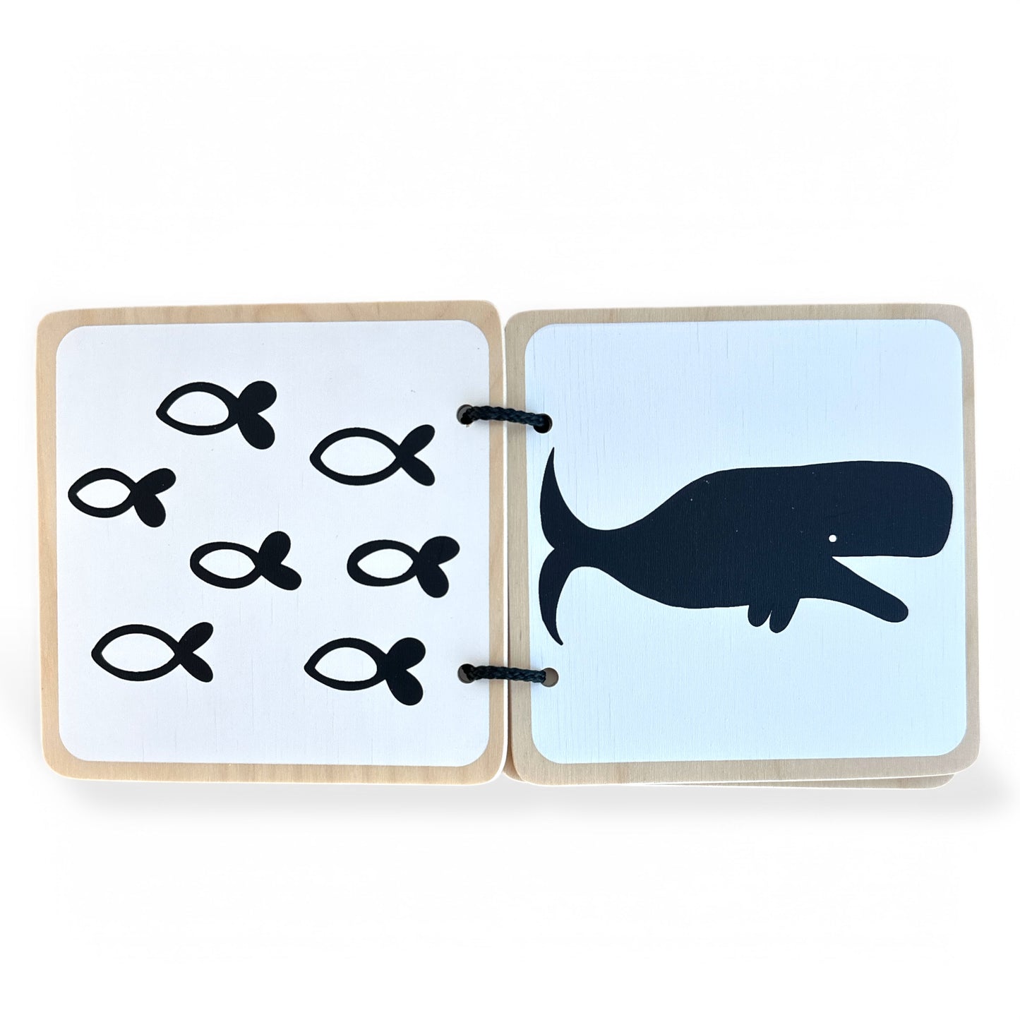 Wooden Animal Shapes Book