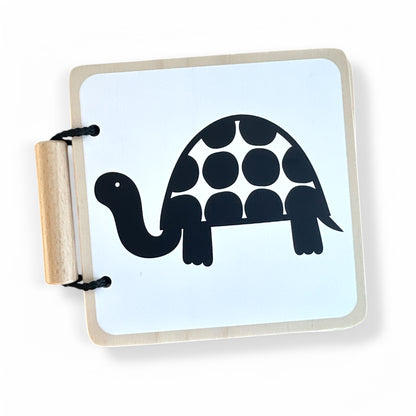 Wooden Animal Shapes Book