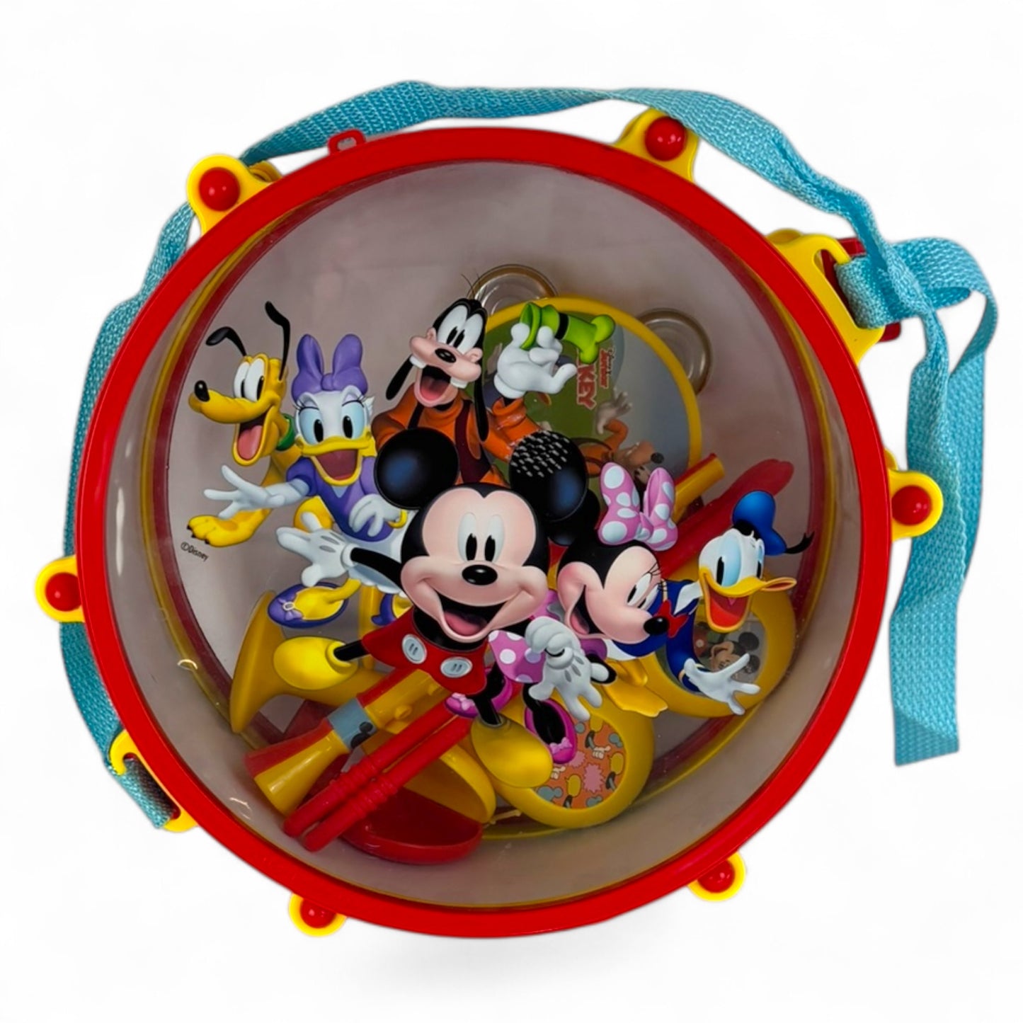 Mickey and Friends 7 Piece Drum Set for Kids