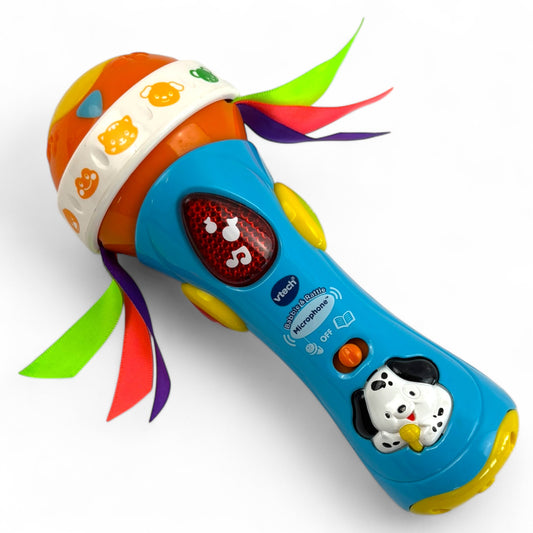 Baby Babble and Rattle Microphone (Blue)