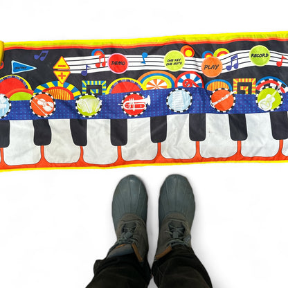 Musical Piano Mat, Toddler Piano Keyboard Floor Playmat