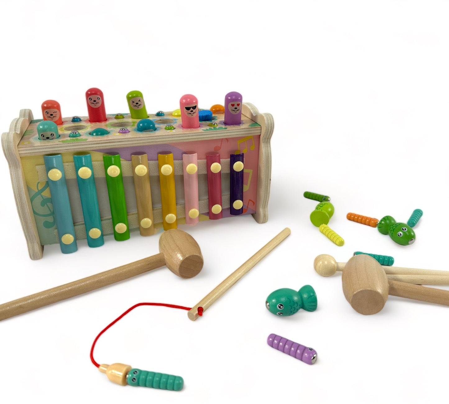 Xylophone and Fishing Game