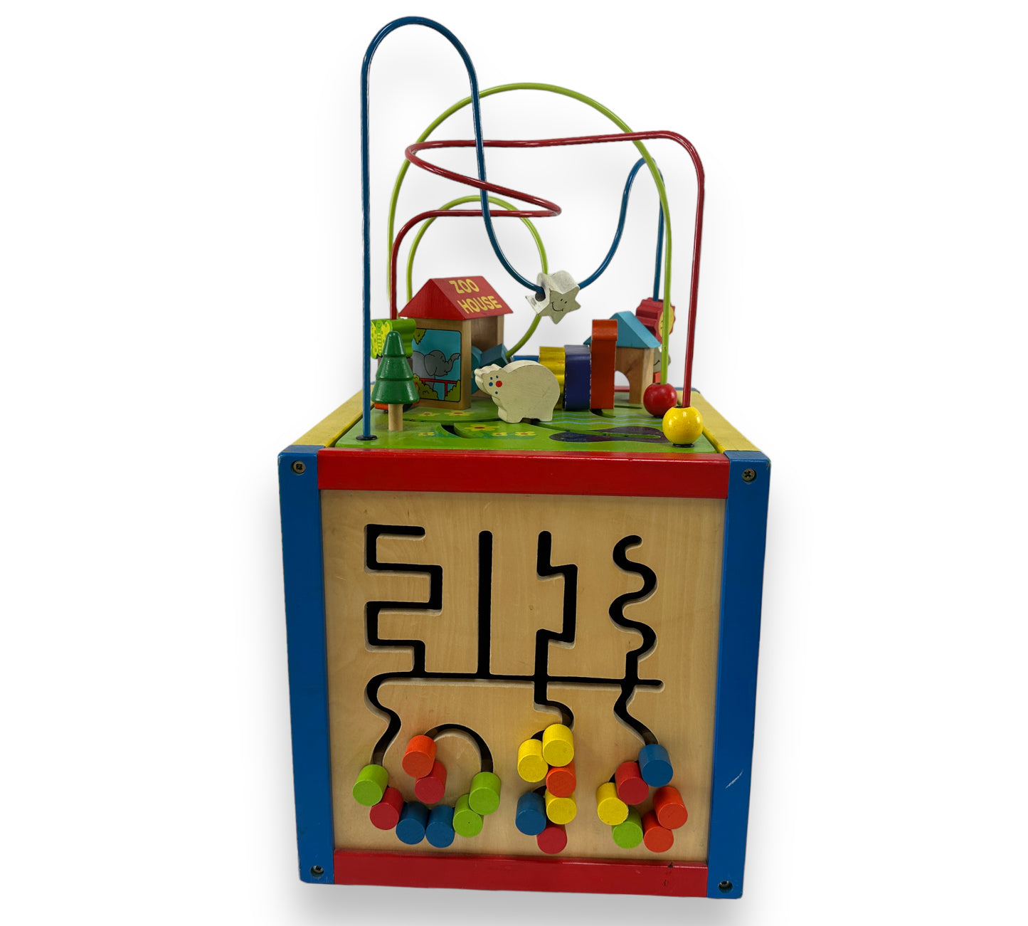 Zoo House Activity Cube