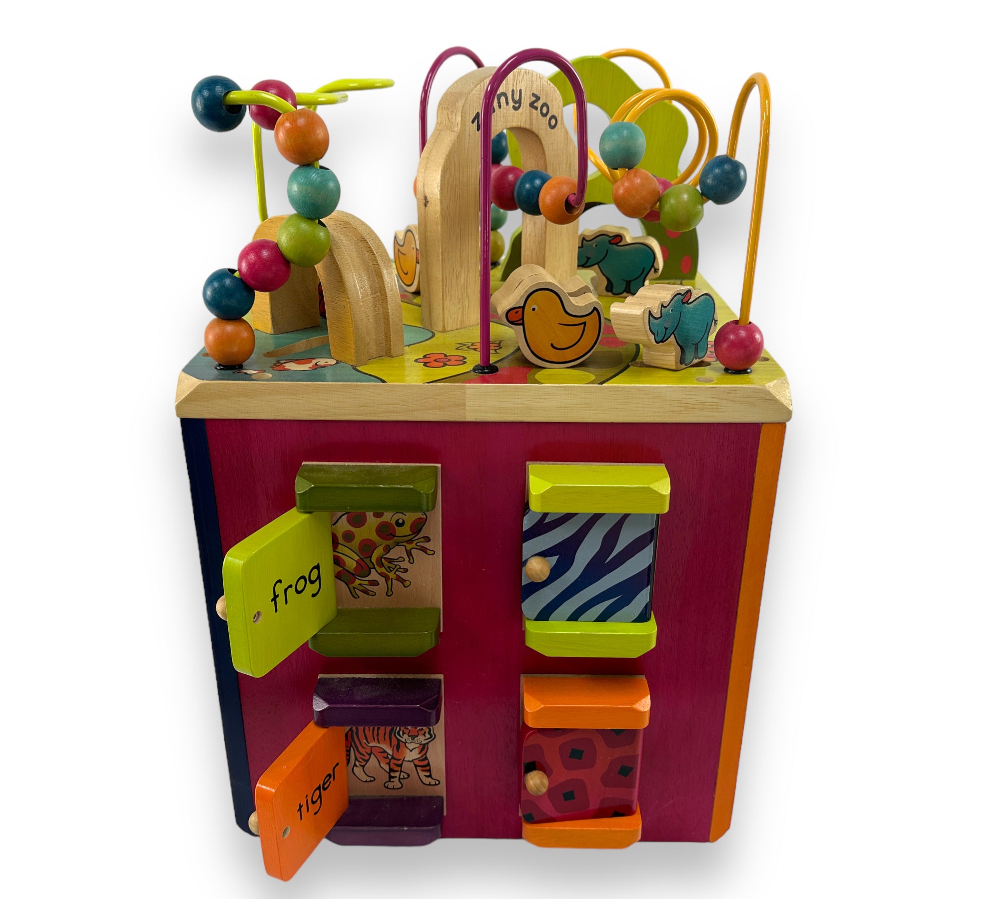 Zany Zoo Activity Cube