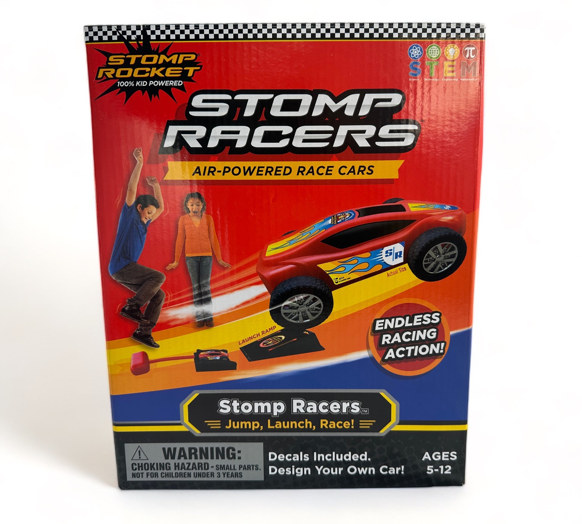 Stomp Racers Air-Powered Race Cars