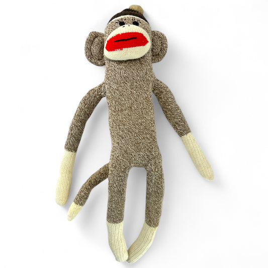 21" Sock Monkey Stuff Animal