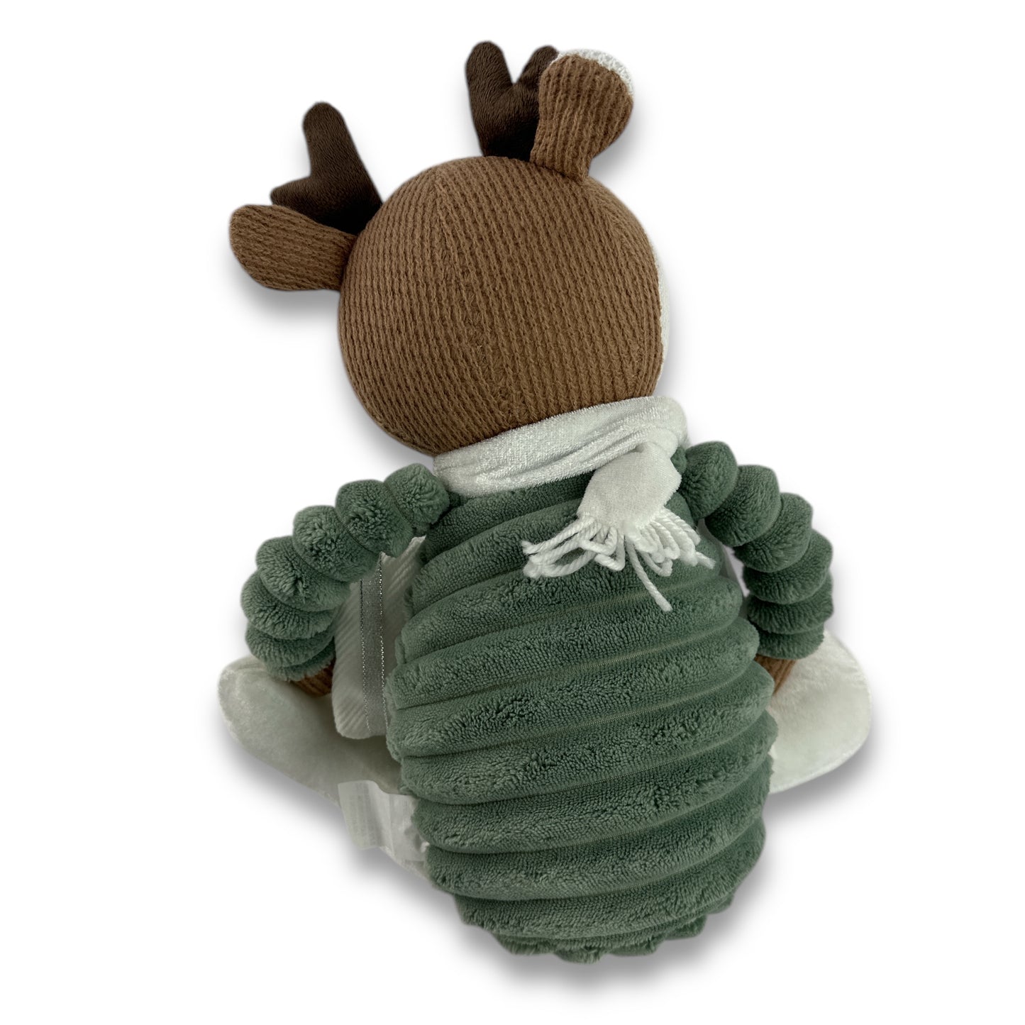 Winter Dream Waffle Knit Plush Deer Reindeer