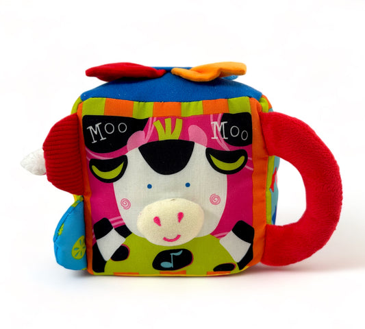 Musical Farmyard Cube Learning Toy