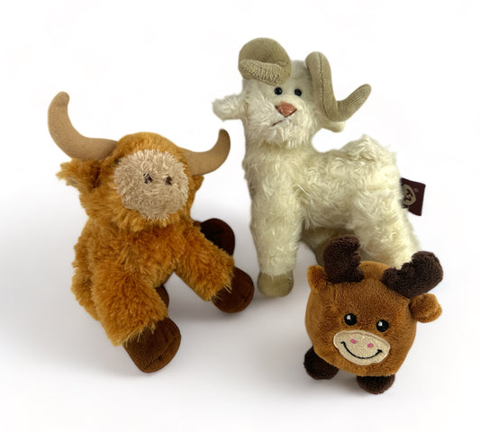 Bull and Ram Stuffy Set