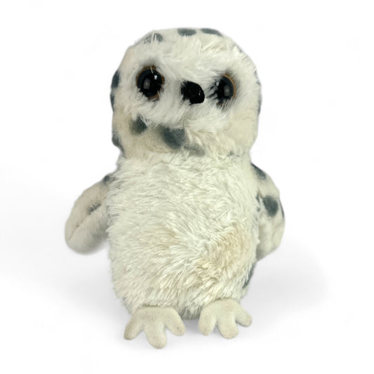 Adorable Mini Flopsie Snowy Owl Stuffed Animal