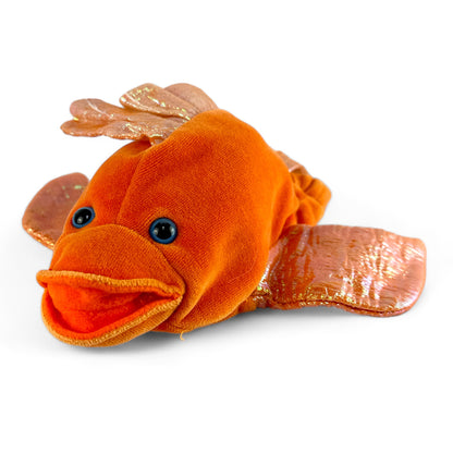 Orange Fish Hand Puppet