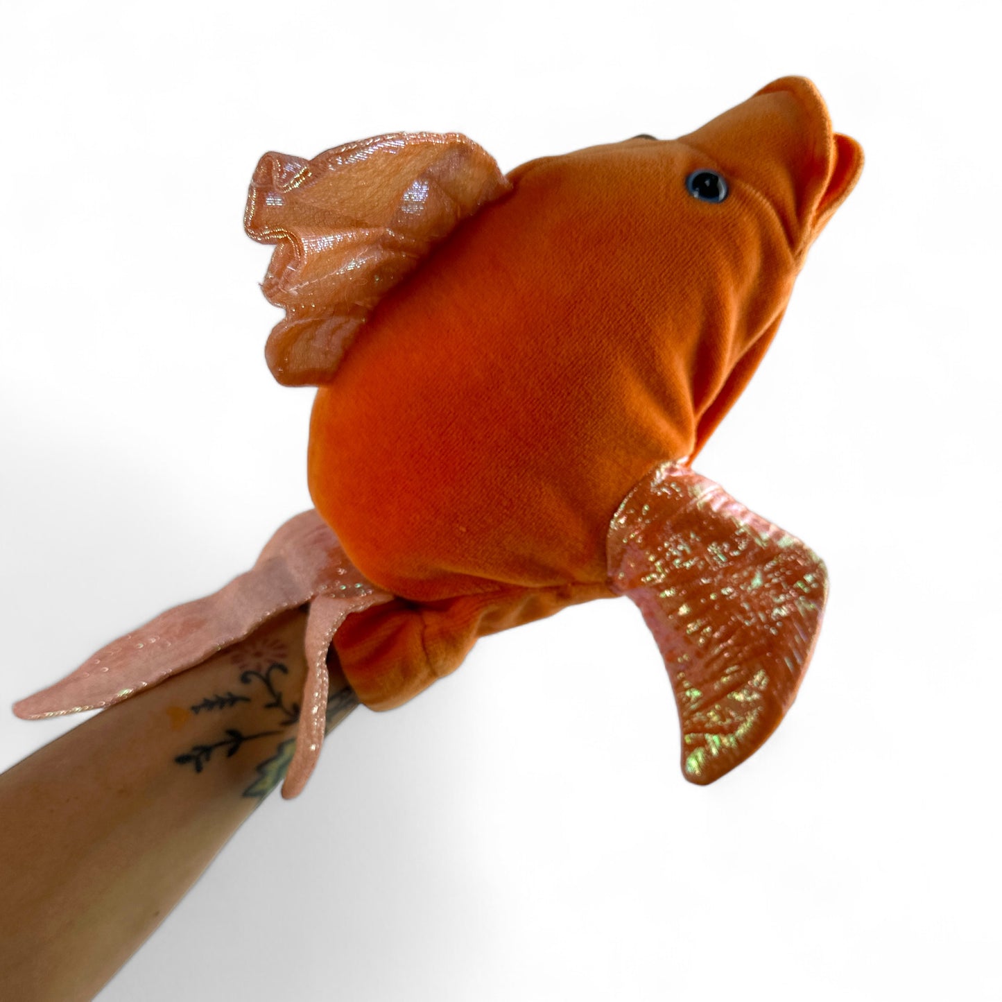 Orange Fish Hand Puppet