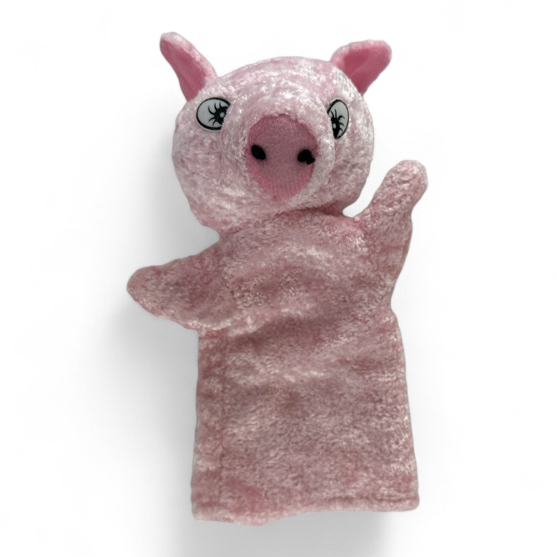 Pink Pig Hand Puppet