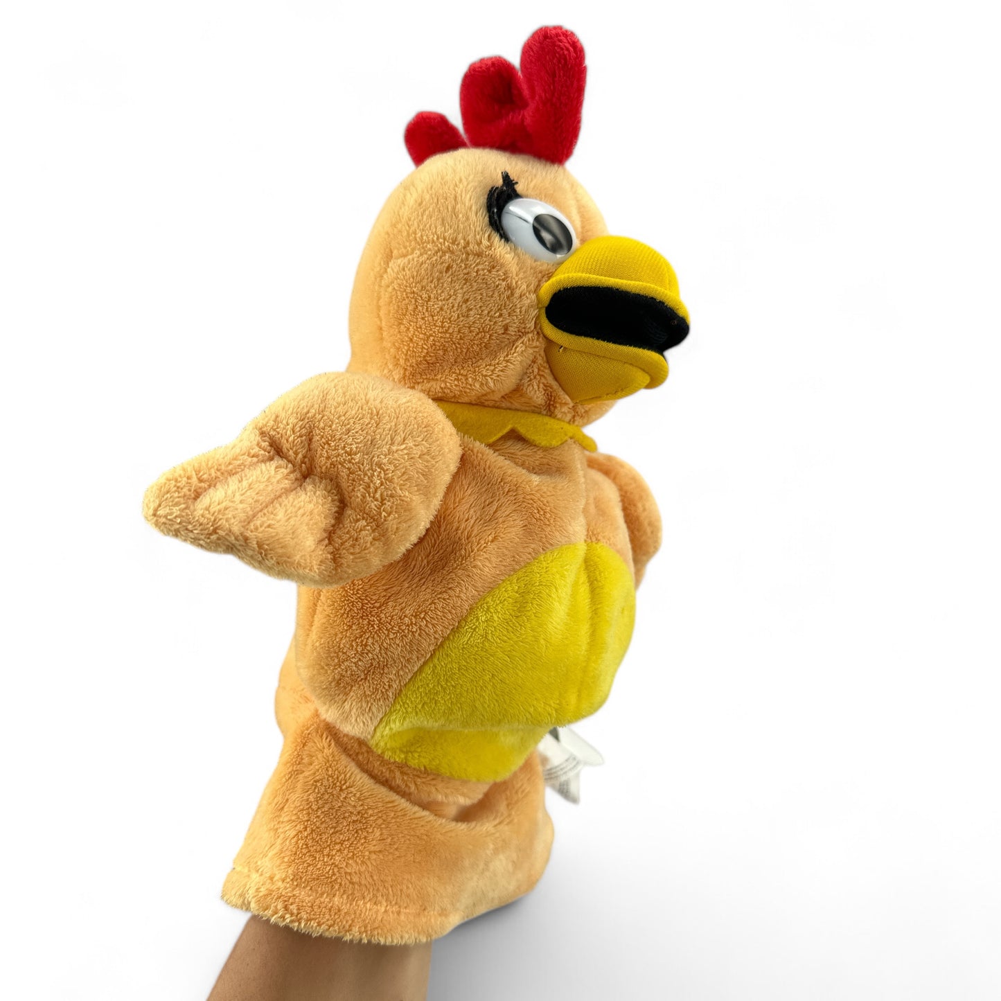 Chicken Hand Puppet Plushy