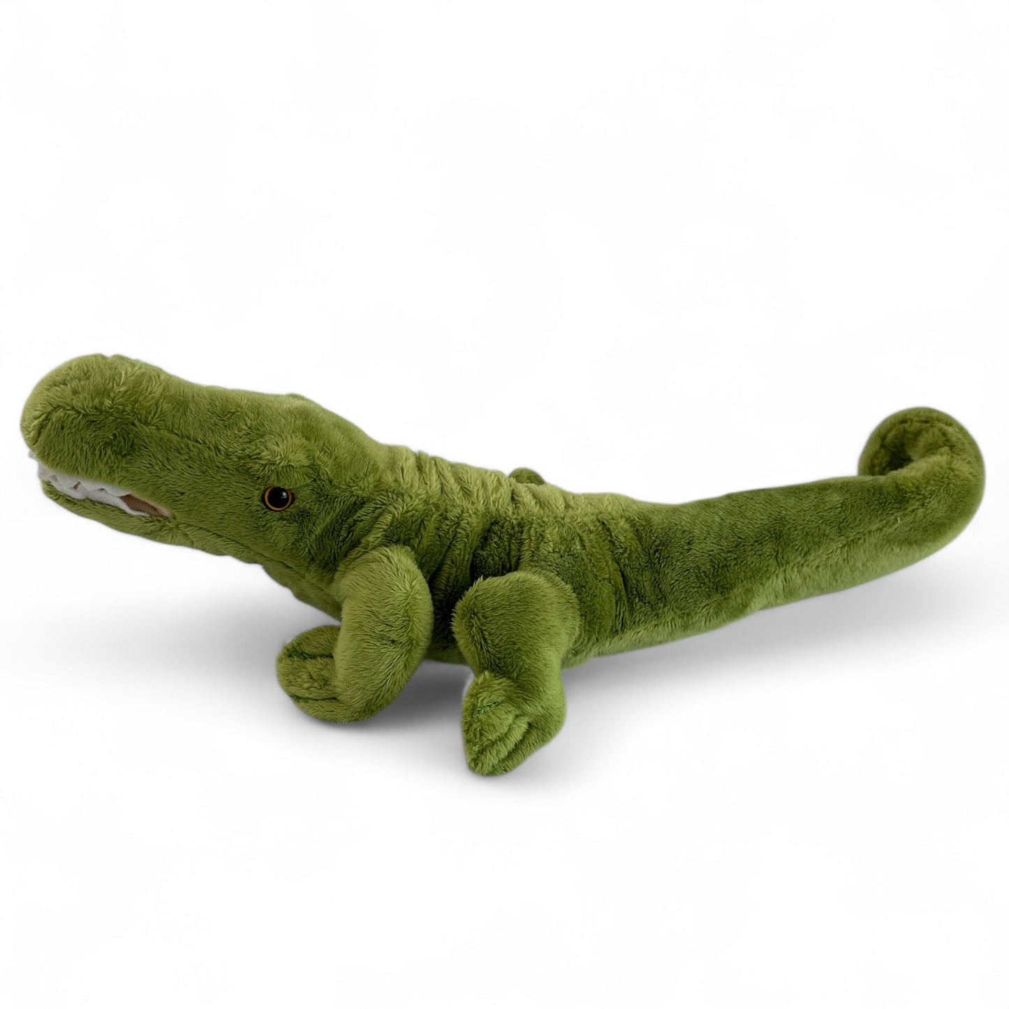 Plush Green Crocodile Toy