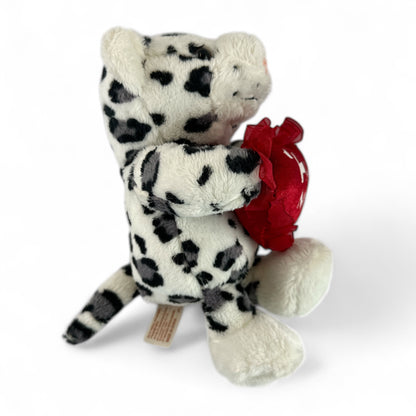 Valentines "Hug Me" Plush Leopard