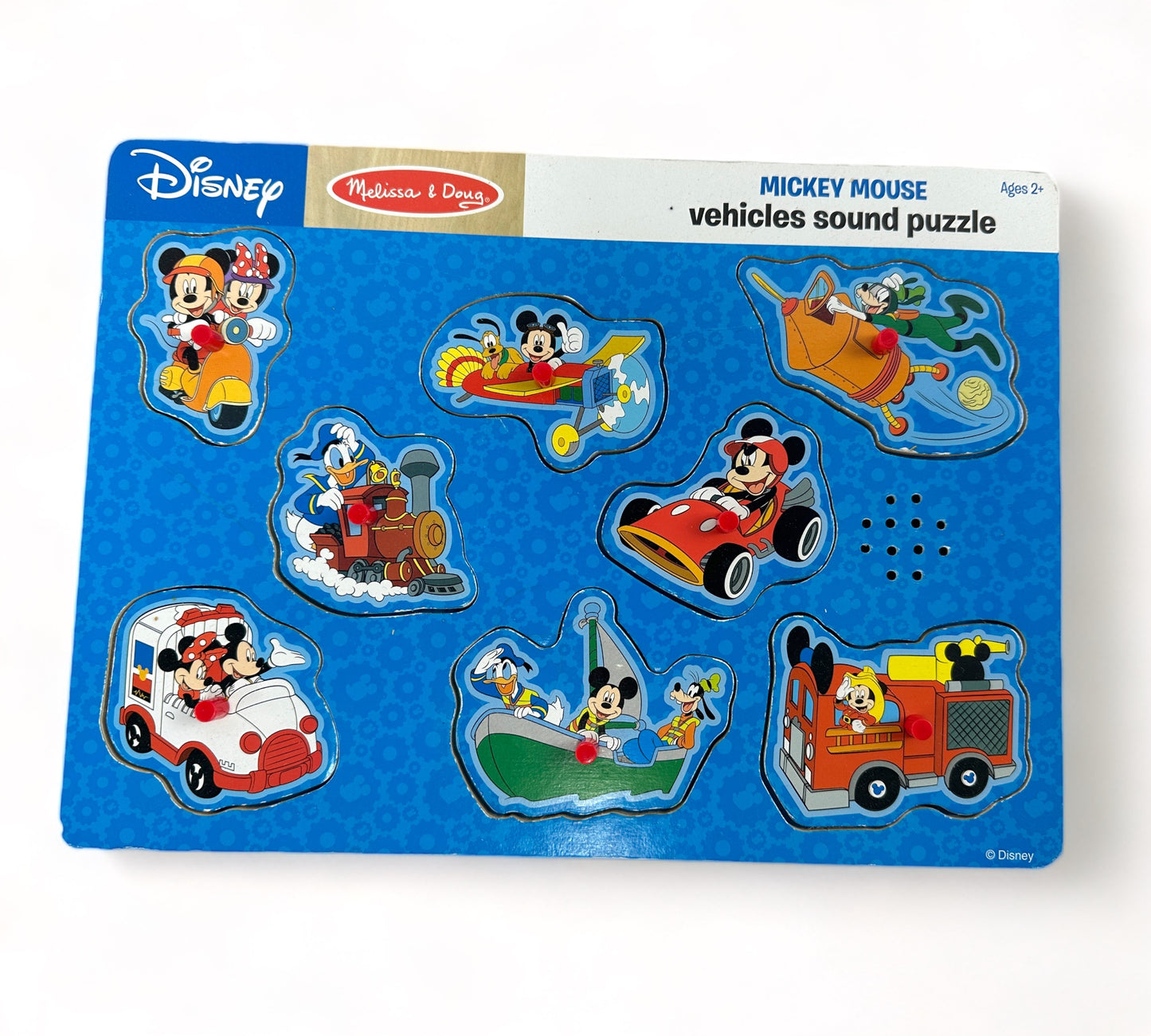 Mickey Mouse Vehicles Sound Puzzle