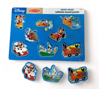 Mickey Mouse Vehicles Sound Puzzle