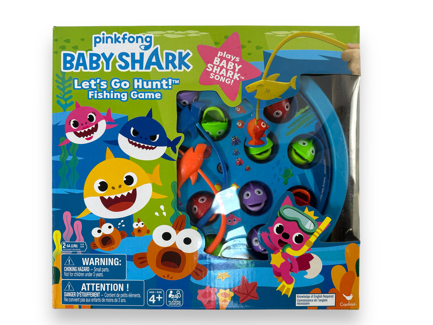 Baby Shark Let's Go Hunt Fishing Game