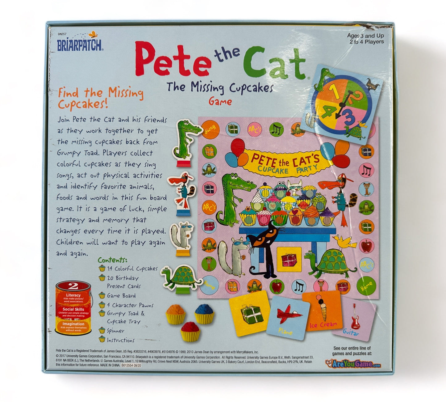 Pete the Cat The Missing Cupcakes Game