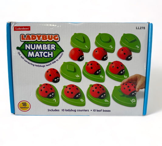 Ladybug Number Match Game