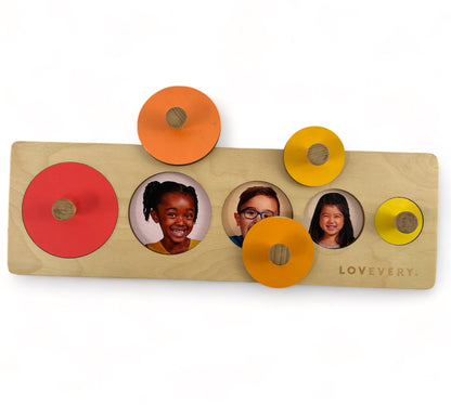 Circle of Friends Wooden Puzzle