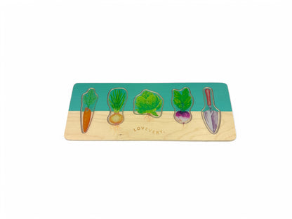 Community Garden Vegetable Puzzle