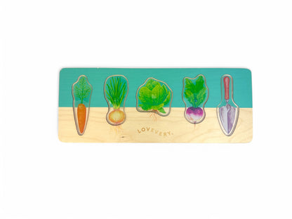 Community Garden Vegetable Puzzle