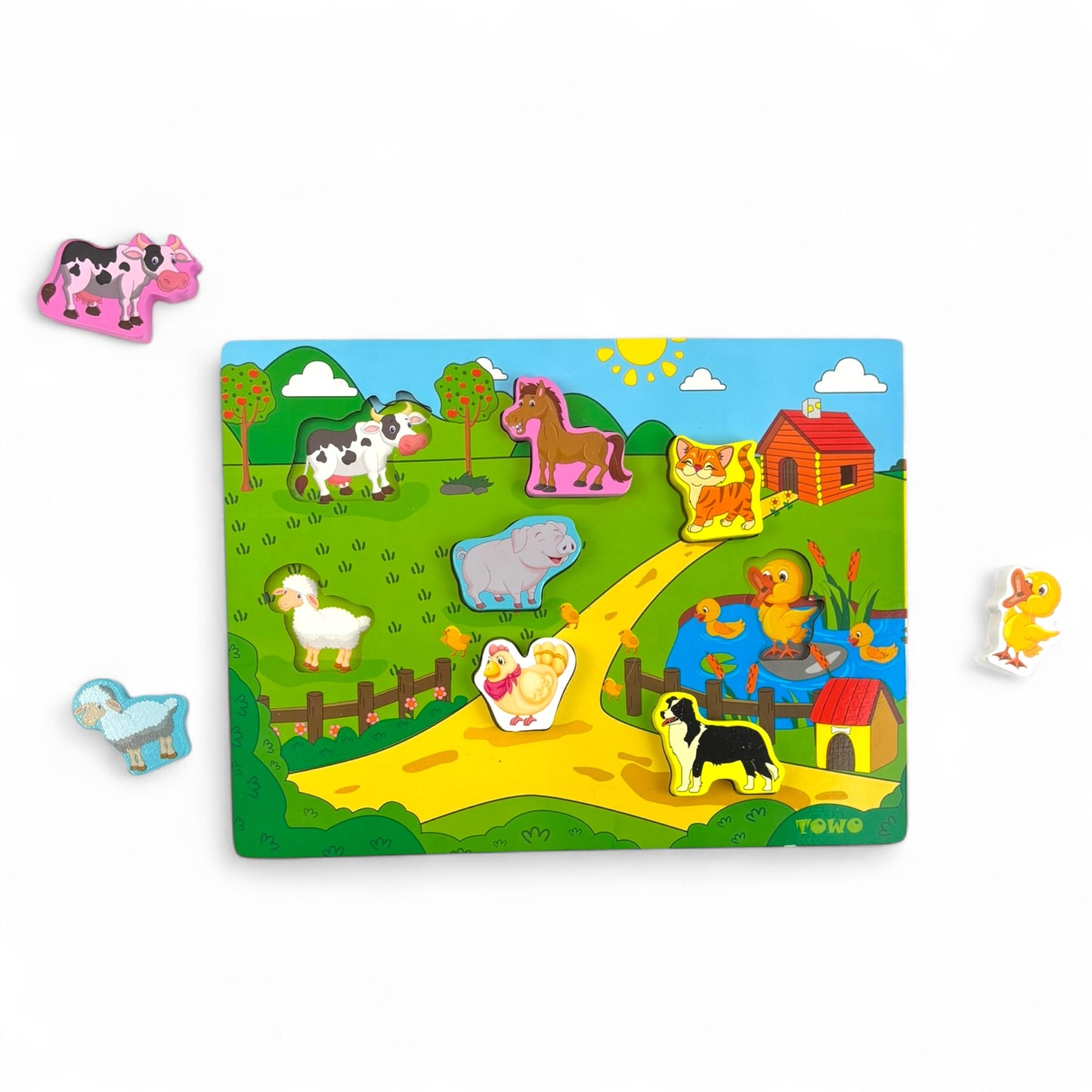 Wooden Farm Animal Puzzle